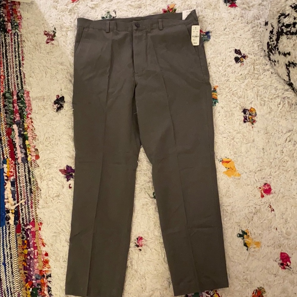 Brooks Brothers 346 Gray Chinos